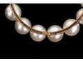 14k Yellow Gold Classic 5.5 Mm Cultured Pearl Circle Brooch