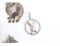 Sterling Silver Collection Of Assorted Bunny Motif Jewelry Pieces