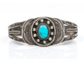 Lot Of Three Sterling Silver Southwestern Cuff Style Bracelets