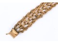 Vintage Classic Gold Filled Retro Charm Style Link Bracelet