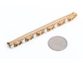 14k Yellow Gold Lovely Vintage Cultured Freshwater Pearl And 'X