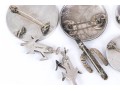 Lot Of Fun Southwestern Motif Sterling Silver Jewelry Pieces