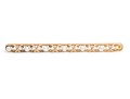 14k Yellow Gold Lovely Vintage Cultured Freshwater Pearl And 'X