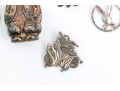 Sterling Silver Collection Of Assorted Bunny Motif Jewelry Pieces