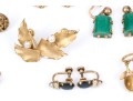 Lot Of Gold Filled Assorted Vintage Earrings