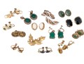 Lot Of Gold Filled Assorted Vintage Earrings