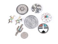 Lot Of Fun Southwestern Motif Sterling Silver Jewelry Pieces
