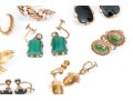 Lot Of Gold Filled Assorted Vintage Earrings