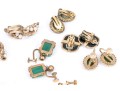 Lot Of Gold Filled Assorted Vintage Earrings