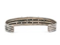 Lot Of Three Sterling Silver Southwestern Cuff Style Bracelets