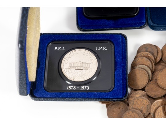 Canadian Coins (Varied Denominations)
