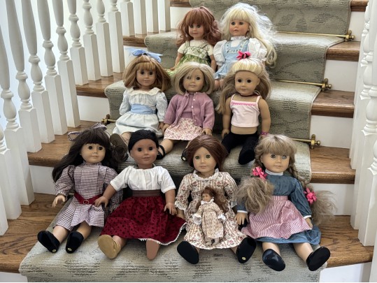 Collection Of Original American Girl Dolls 