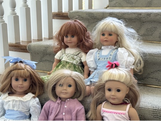 Collection Of Original American Girl Dolls 