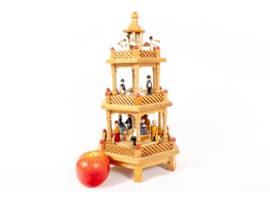 Vintage German Woodcraft Nativity Set