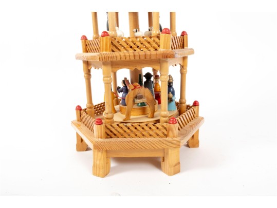 Vintage German Woodcraft Nativity Set