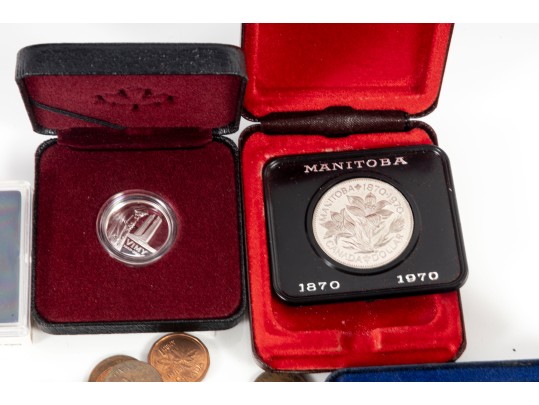 Canadian Coins (Varied Denominations)