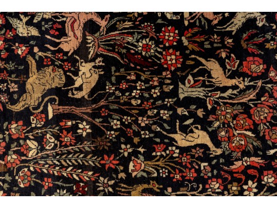 Turkmen Pictoral Hunting Rug (6'11