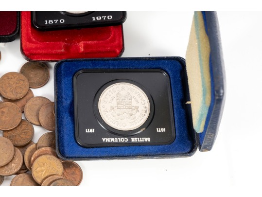 Canadian Coins (Varied Denominations)