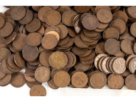 Canadian Coins (Varied Denominations)