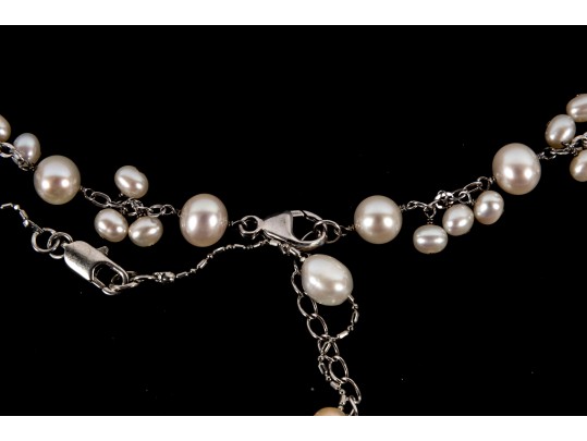 Sterling Silver Cultured Pearl Jewelry