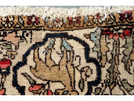 Turkmen Pictoral Hunting Rug (6'11