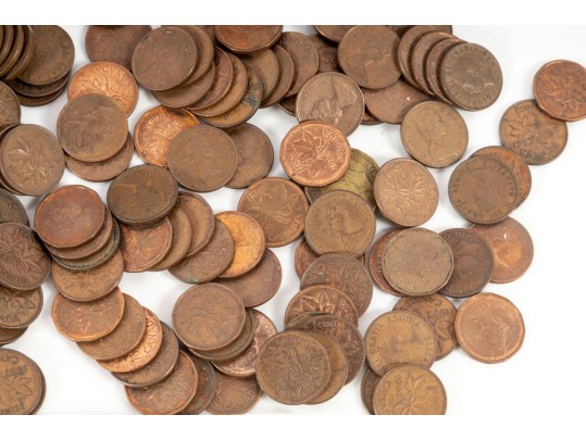 Canadian Coins (Varied Denominations)