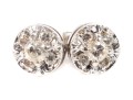 14k White Gold Diamond Stud Earrings