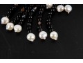 Impressive Ringed Cultured Pearl Tassel Necklace