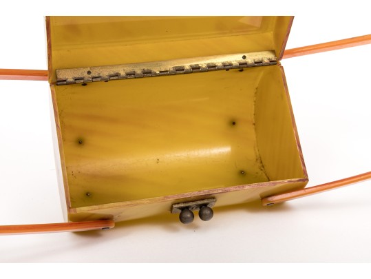 Vintage Bakelight Purse With Armstraps