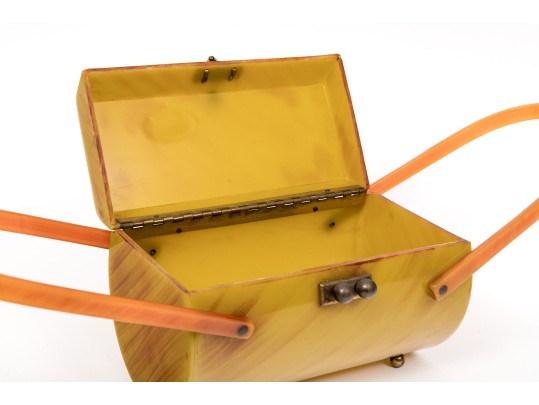 Vintage Bakelight Purse With Armstraps