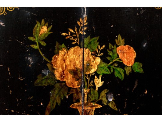 Semi-antique Asian Lacquered Wooden Altar Table / Console 