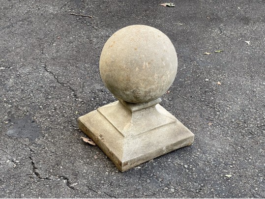 Vintage Cast Stone Architectural Ornament