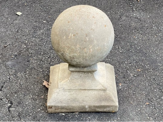 Vintage Cast Stone Architectural Ornament