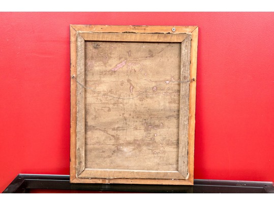 Oil On Canvas, Portrait Of George Washington On Horseback