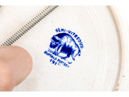 32 Piece Collection Of English Blue And White Transfer Decorated China