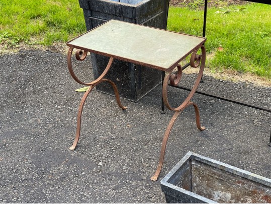 Assorted Collection Of Minimalistic Tables And Planters
