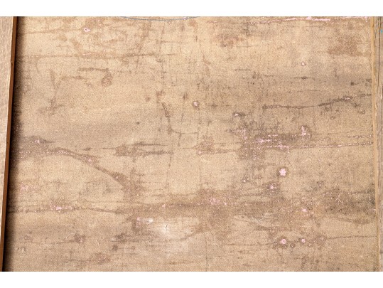 Oil On Canvas, Portrait Of George Washington On Horseback