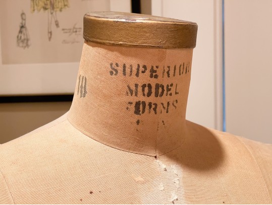 Antique Superior Model Forms Model 1962 Dress Form (Original Purchase $395)