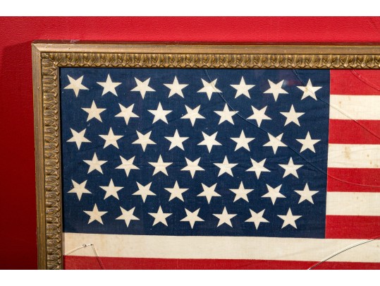 Antique 45 Star American Flag (1896-1908)