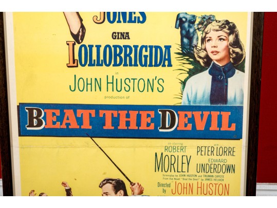 Vintage Advertisement Poster, 