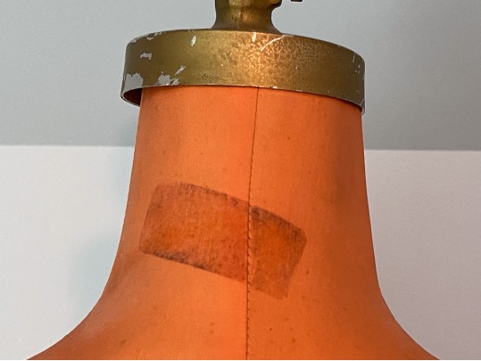 Vintage Dress Form With Pedesal On Casters