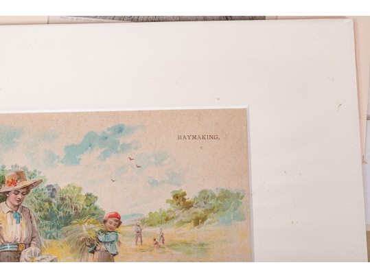 Large Assortment Of Vintage And Antique Prints