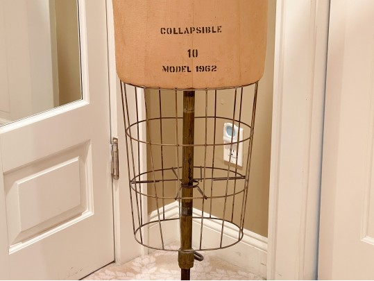 Antique Superior Model Forms Model 1962 Dress Form (Original Purchase $395)