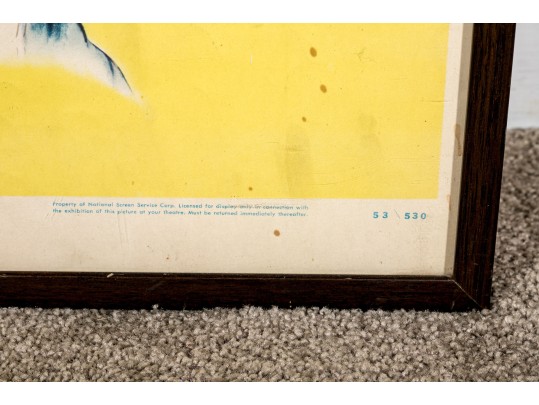 Vintage Advertisement Poster, 