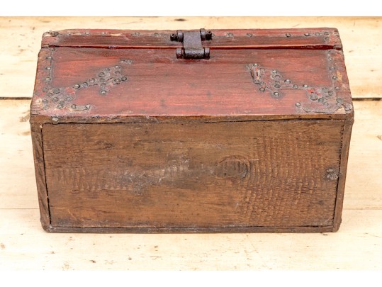 Two Antique Asian Carved And Hand Decorated Vessels