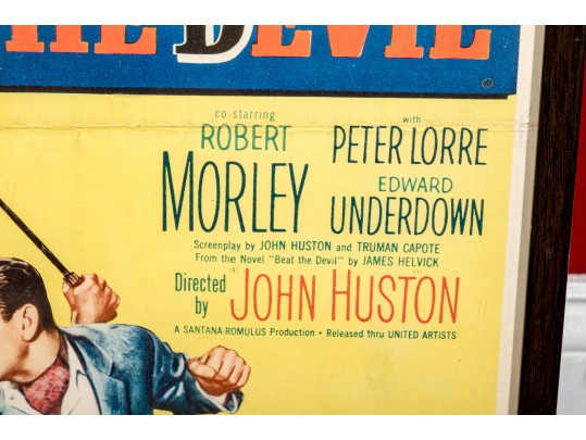 Vintage Advertisement Poster, 