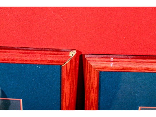 Two Fantastic Book Plate Prints Depicting Hot Air Balloons