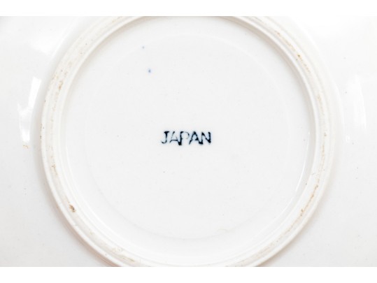 32 Piece Collection Of English Blue And White Transfer Decorated China