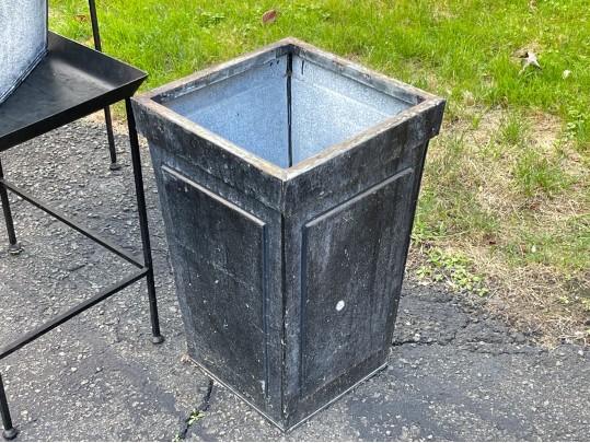 Assorted Collection Of Minimalistic Tables And Planters