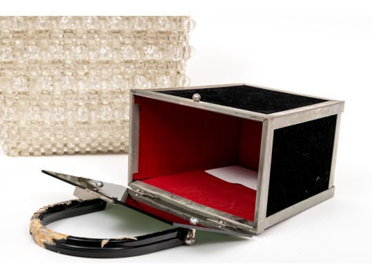 Stylish Collection Of Two Vintage Handbags